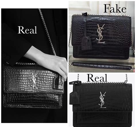 how to spot a fake ysl clutch bag|real ysl bag spotting.